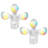 Commercial Grade 3CCT LED Sensor Flood Light Dusk to Dawn 3 Lighting Modes-111768109