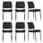 6 - Person Dining Table Sets With Rectangular Extendable Dining Table & Upholstered Chairs-958167020-958167023