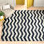 Tapis ivoire / bleu Amhold-1701931629