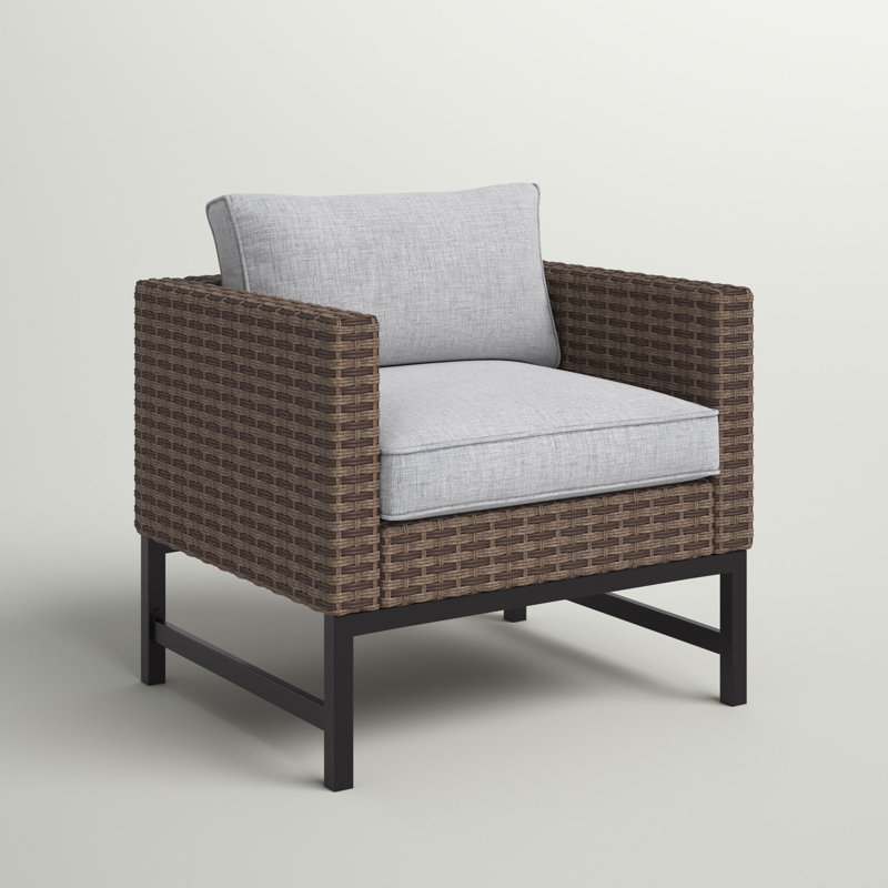Hesse Patio Lounge Chair with Cushions