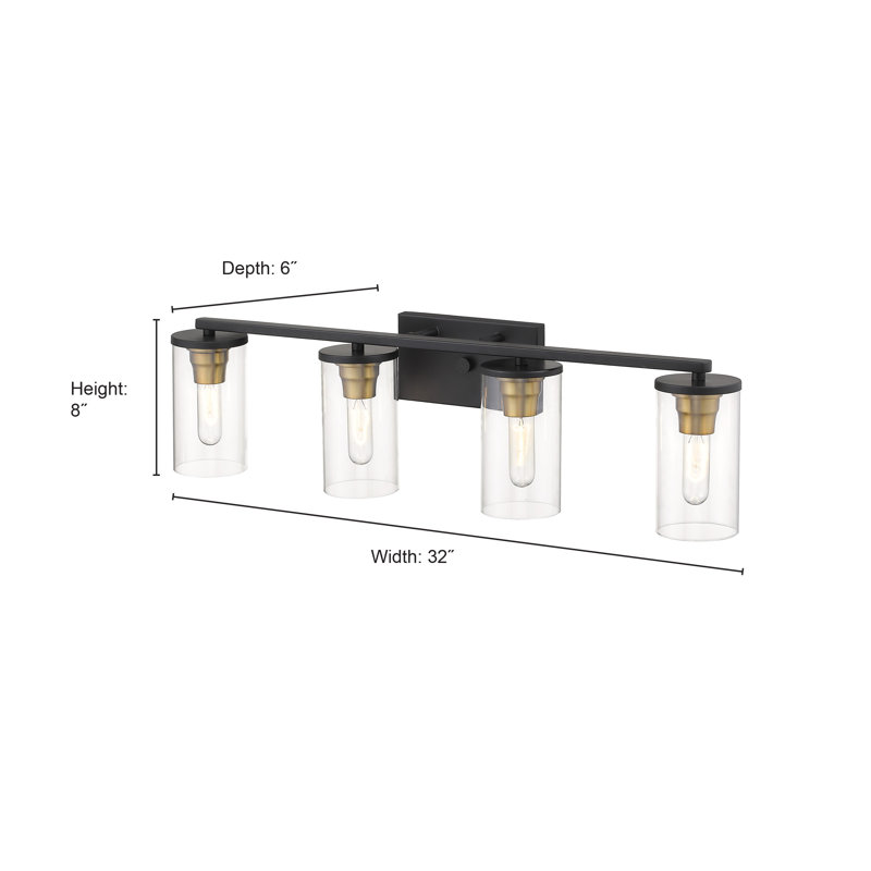 Mauro 4 - Light Dimmable Vanity Light