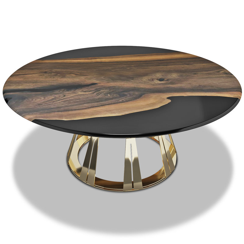 Atalante Coffee Table, 17.7"H x 47.2"L x 47.2"W