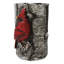 Figurine oiseau rouge chanteur Cardinal rouge