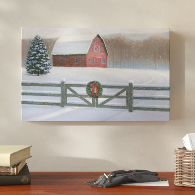 « christmas affinity vi », reproduction de peinture à l’acrylique sur toile tendue