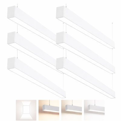 Luminaire linéaire à DEL 4FT 50W / 40W / 35W / 30W / 25W 3500/4000/5000/5700 / 6500K