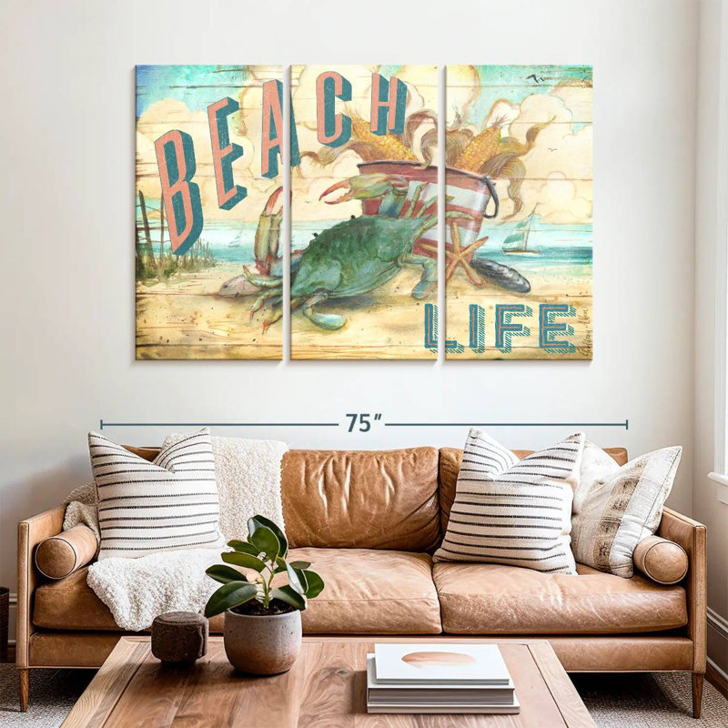 Beach Crab I, 42" H x 65" W