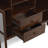 Artisan 53"W Solid Wood Transitional Tall TV Stand for TVs up to 60" with 2 Cabinets, 2 Drawers, and Adjustable Shelves-1813345151