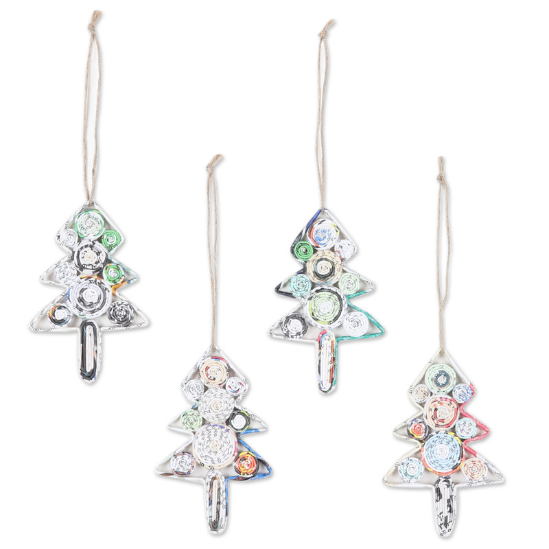 Ensemble de figurine suspendue Eco Christmas