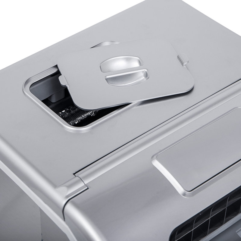 Sotorysofa 48 Lb. Daily Production Cube Clear Ice Freestanding Ice Maker