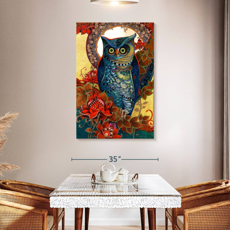 Brampt Owl Hoot, 48" H x 32" W
