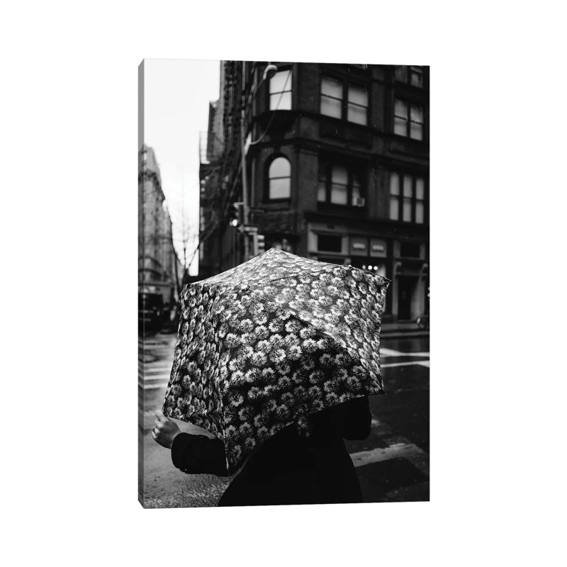 Rainy New York VI by Bethany Young - Print on Canvas, 30.48cm H x 20.32cm W x 1.91cm D, Wrapped Canvas