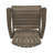 Outdoor Acacia Wood Adirondack Dining Chairs-1020537060