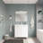 Logic Single Bathroom Vanity Set with Mirror-46357532-125004084