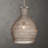  Murmur Woven Brass 1 Light Pendant