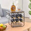 Aivo 6 Bottle Tabletop Wine Bottle Rack in