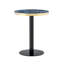 Modern Round Coffee Table with Light Luxury Design-131643835