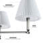 Costa Wrought Iron 4-Light Chandelier-922311261