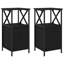 34cm W Manufactured Wood Bedside Table