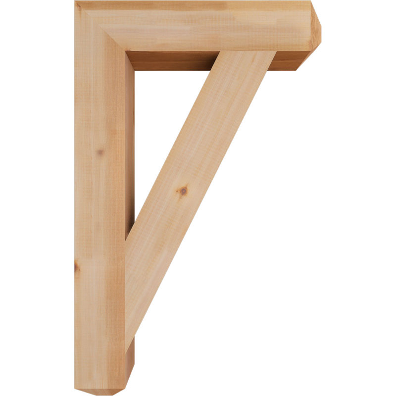 Support pour artisan traditionnel, H 32 po x l 3,5 po x P 20 po, Cèdre rouge de l'Ouest (lisse)