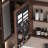 Light luxury retro style simple bathroom cabinet