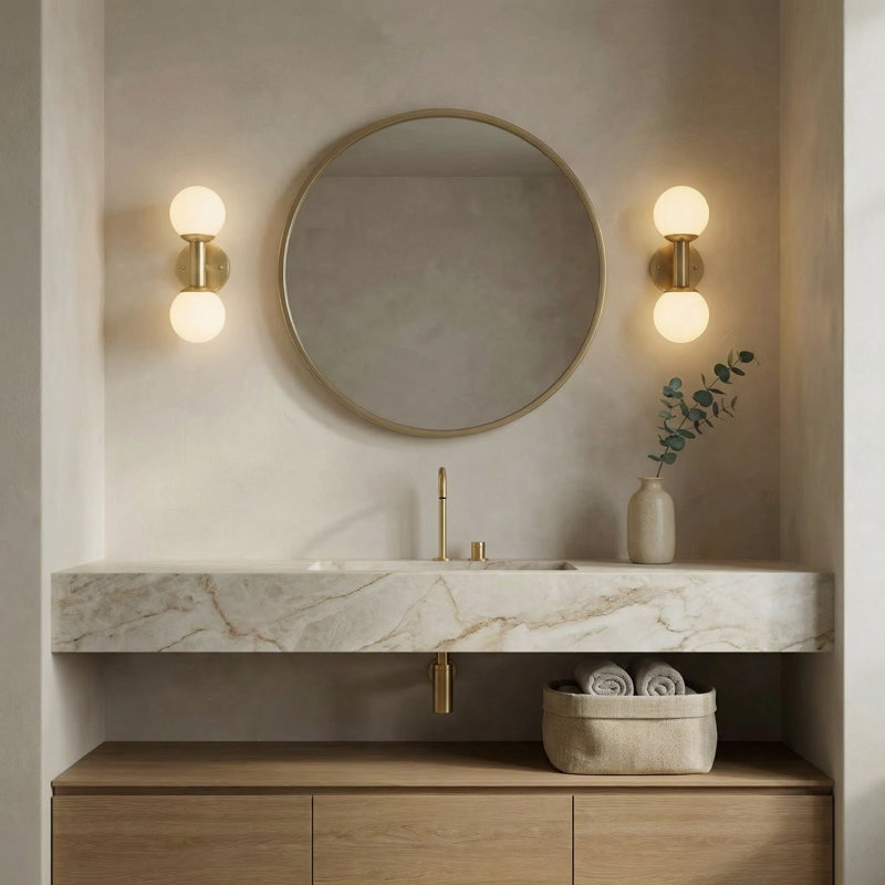Antiope 2 - Light Armed Sconce
