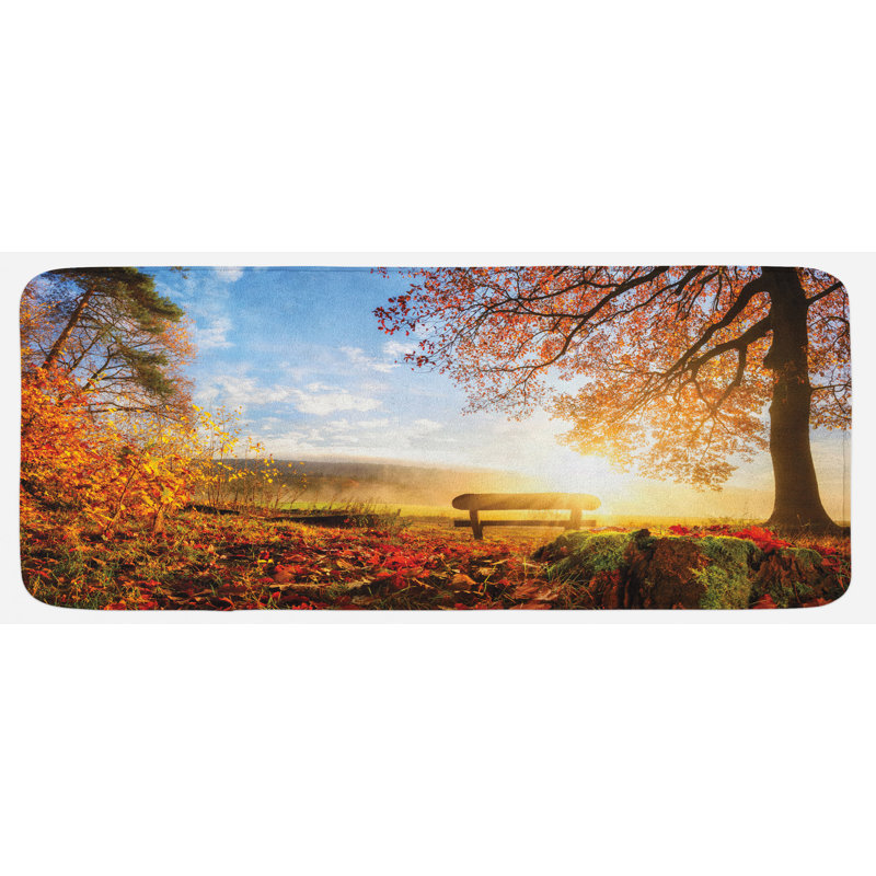 Tapis de cuisine forest