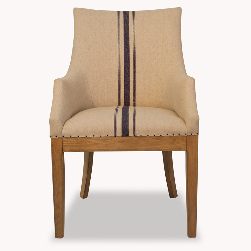 Meriwether 48cm H Linen Upholstered Parsons Chair