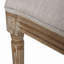 Chaise en bois, dossier en rotin
