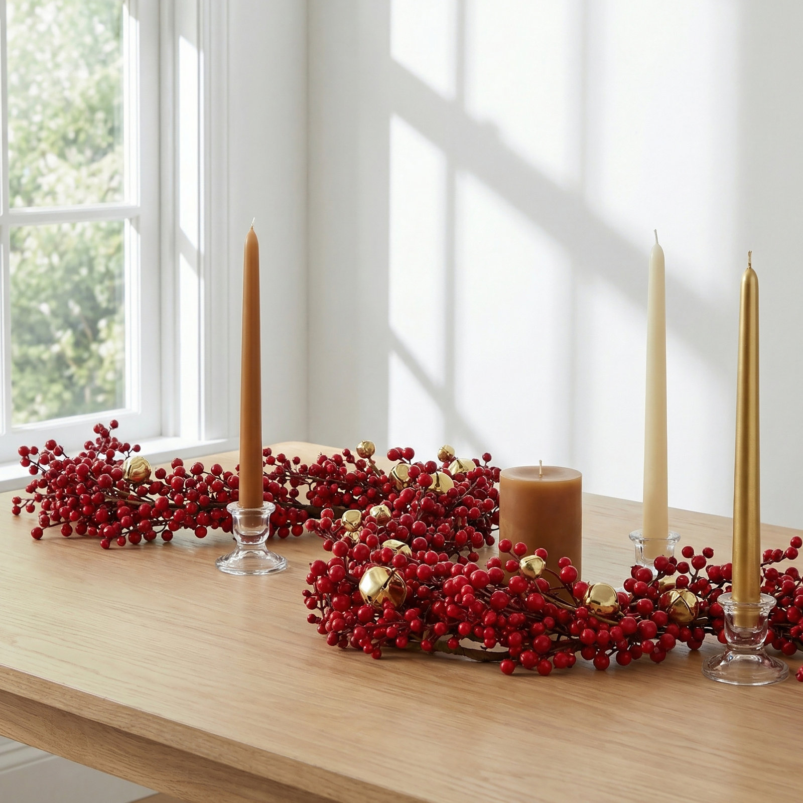 50'' in. Faux Berry Garland