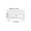 Buffet simple en bois de noyer noir-55482903