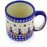 Winter Snow Stoneware Coffee Mug