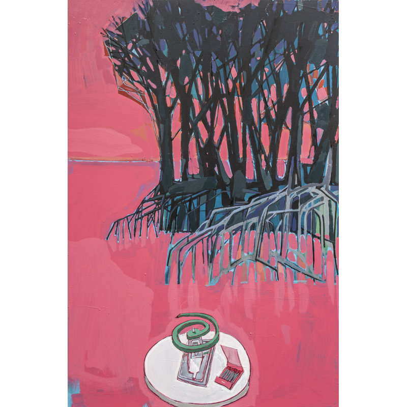 Retreat Print by Carlos Davila Rinaldi, 21.25" H x 17.25" W x 0.875" D