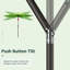  Parasol d'extérieur 90 po-552600555