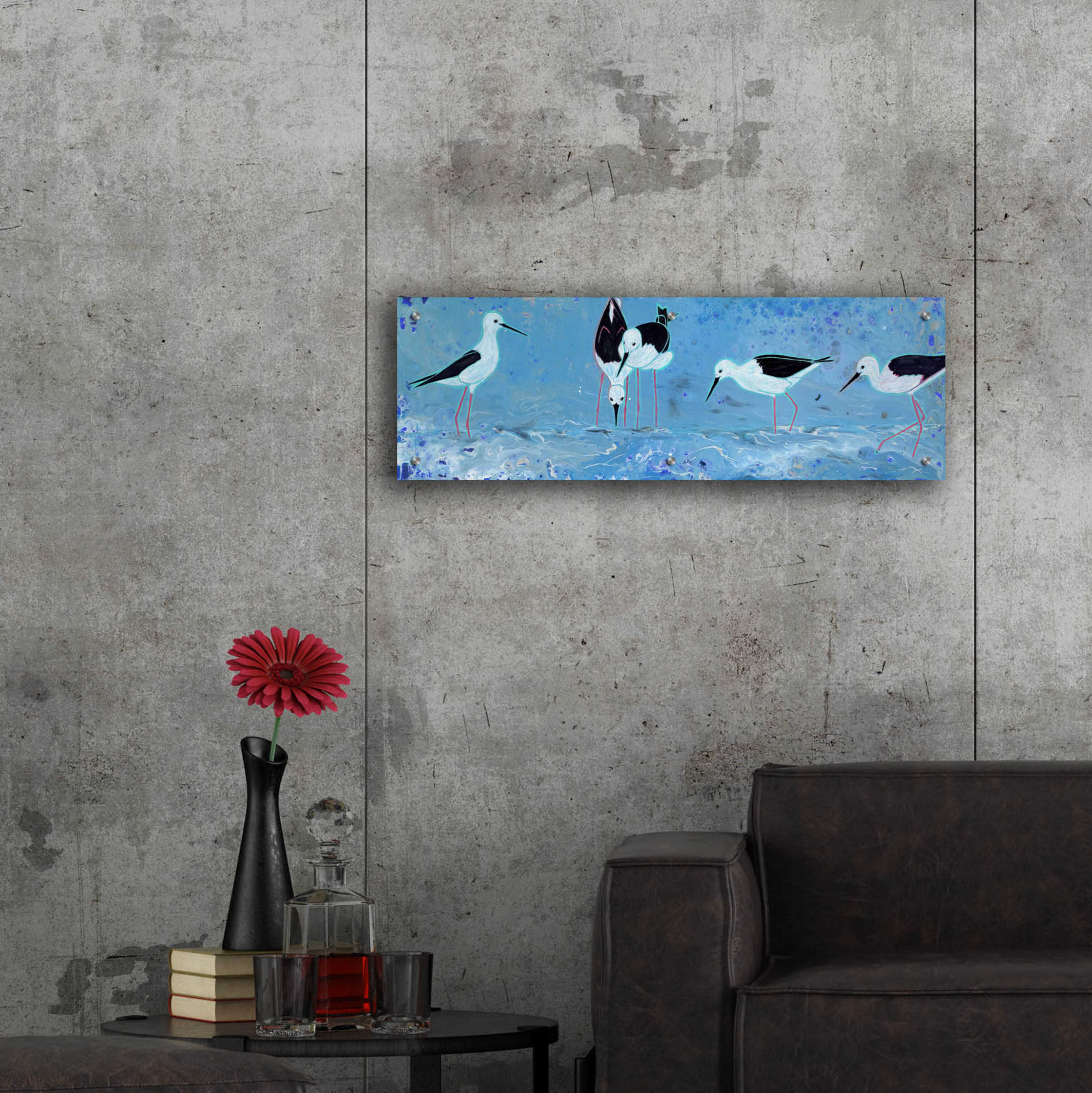 Dovecove Epic Art #39 Long Legged Waders #39 By Angela Bond Acryl quot Long