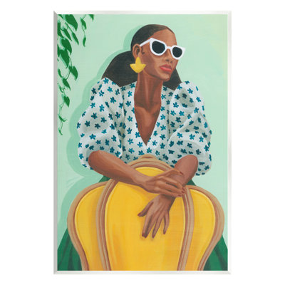 «Stylish Woman Trendy Portrait» par Grace Popp - impression