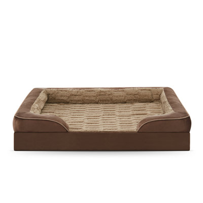 Dog Bedorthopedic Dog Bed - Waterproof Dog Sofa Bed, Ultra Comfy Supportive Foam Pet Bed With Removable Washable Cover With Nonskid Bottom