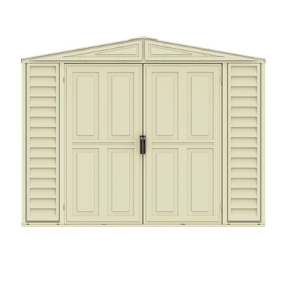 8 Ft. W x 8 Ft. D Plastic Storage Shed