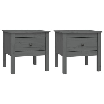 Kitija Solid Wood Side Table Set