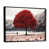 Black Floater Framed