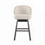 Tabouret de bar pivotant à 360 degrés