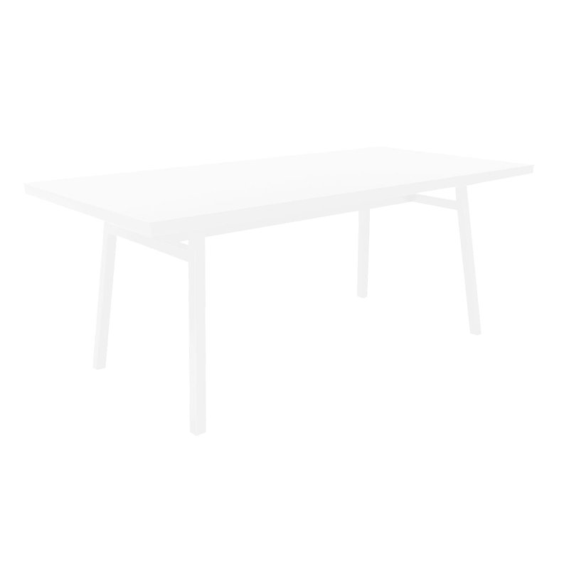 Table de salle à manger Milano, Blanc