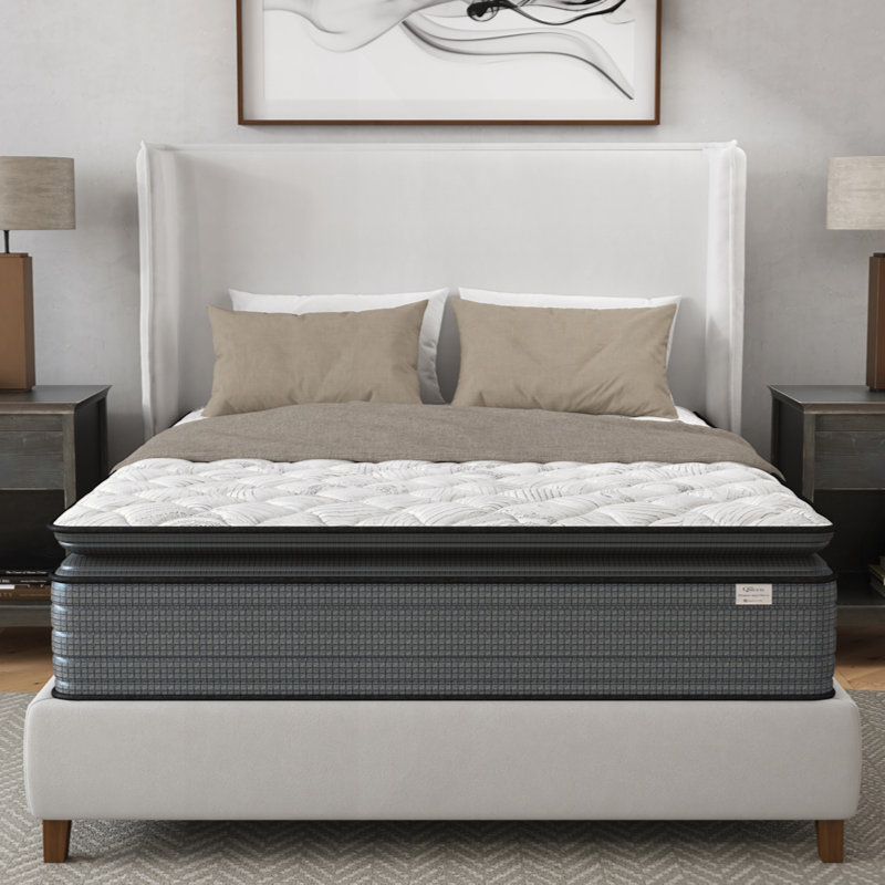 Matelas hybride en gel rafraîchissant, certifié Certipur-US, Très grand lit