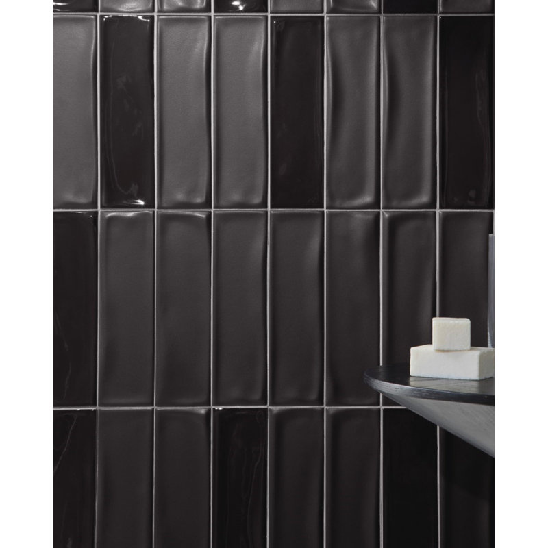 Connoisseur noir 3 x 10 brillant, Noir