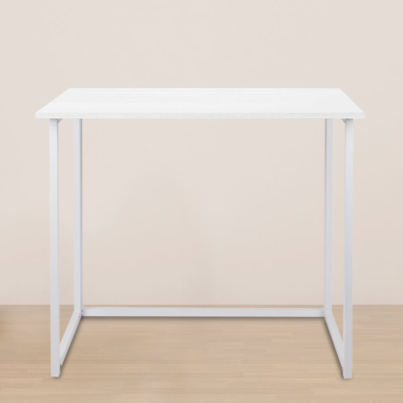 Bureau d'écriture en métal, Blanc / blanc