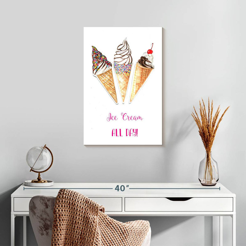 Glace toute la journée, H 24 po x l 16 po