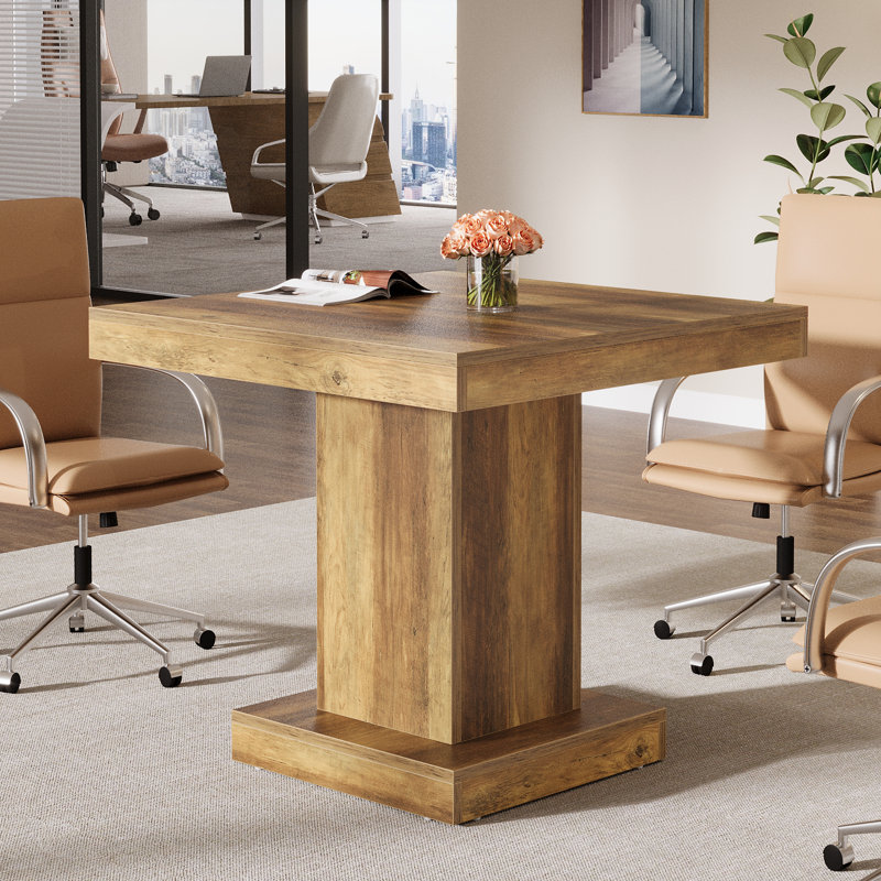 31.5" Small Square Conference Table
