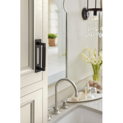 Medora Center-to-Center Rectangle Cabinet Pull Backplate