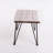 ZION INDUSTRIAL WOOD AND METAL COFFEE TABLE