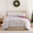 Southshore Fine Linens Holiday Harmony Reversible Duvet Cover Set, 100 GSM Brushed Microfiber Holiday Bedding, 1 Duvet Cover and 2 Pillow Shams, Full / Queen-102615682