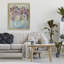 Cadre flottant pivoine dans un vase bleu, design par Vanessa Piche-1236092278-1236092277